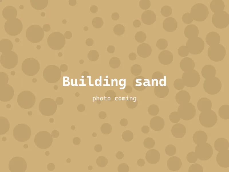 Building sand