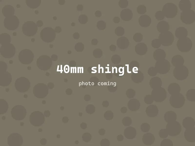 40mm drainage shingle